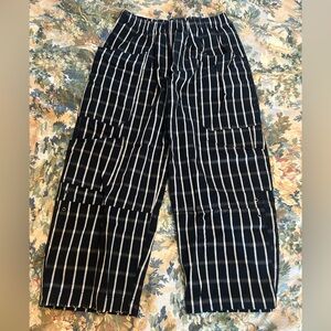 BDG Skater Pants Low-rise Classic Black & White Print NWT